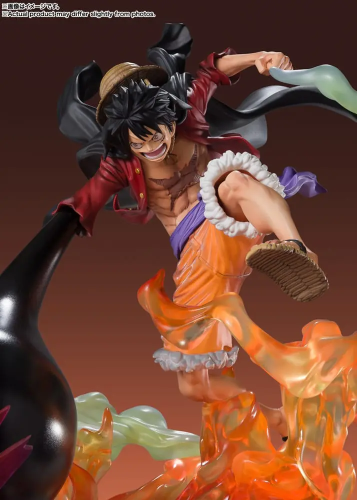 One Piece FiguartsZERO PVC Statue (Extra Battle) Ruffy Red Roc 45 cm Produktfoto