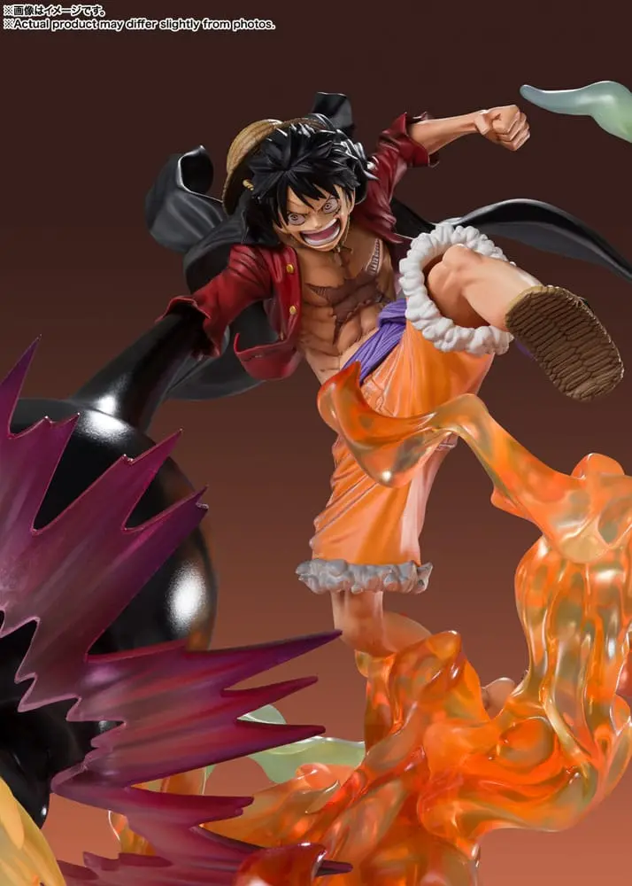 One Piece FiguartsZERO PVC Statue (Extra Battle) Ruffy Red Roc 45 cm Produktfoto