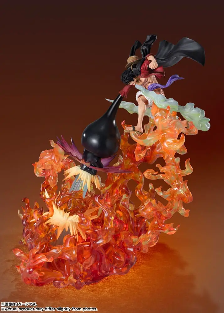 One Piece FiguartsZERO PVC Statue (Extra Battle) Ruffy Red Roc 45 cm Produktfoto