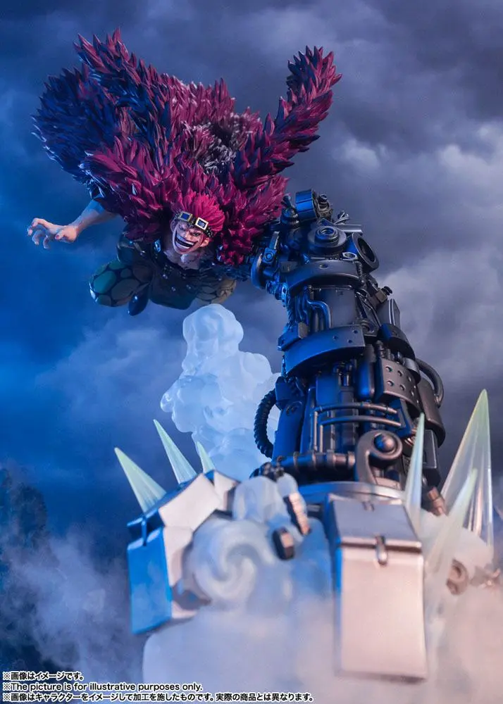 One Piece FiguartsZERO PVC Statue Extra Battle of Monsters on Onigashima Eustass Kid 35 cm Produktfoto
