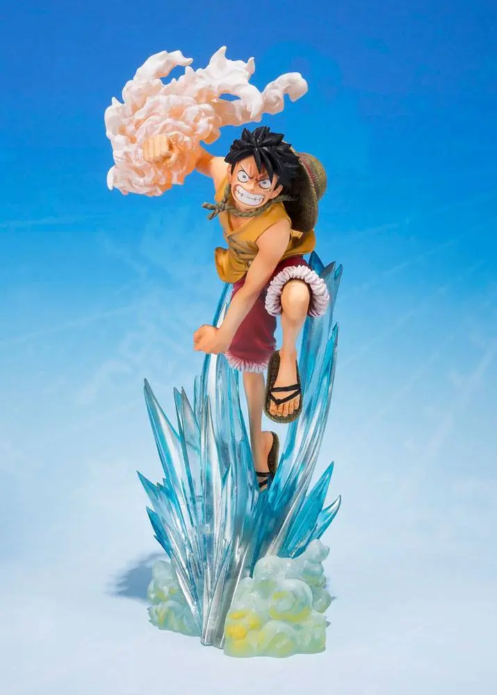 One Piece FiguartsZERO PVC Statue Monkey D. Ruffy Brother's Bond 19 cm Produktfoto