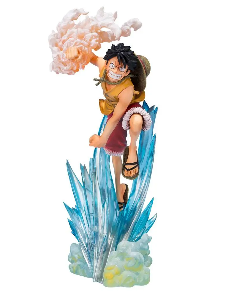 One Piece FiguartsZERO PVC Statue Monkey D. Ruffy Brother's Bond 19 cm Produktfoto