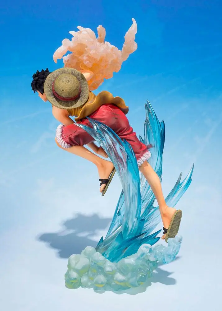 One Piece FiguartsZERO PVC Statue Monkey D. Ruffy Brother's Bond 19 cm Produktfoto