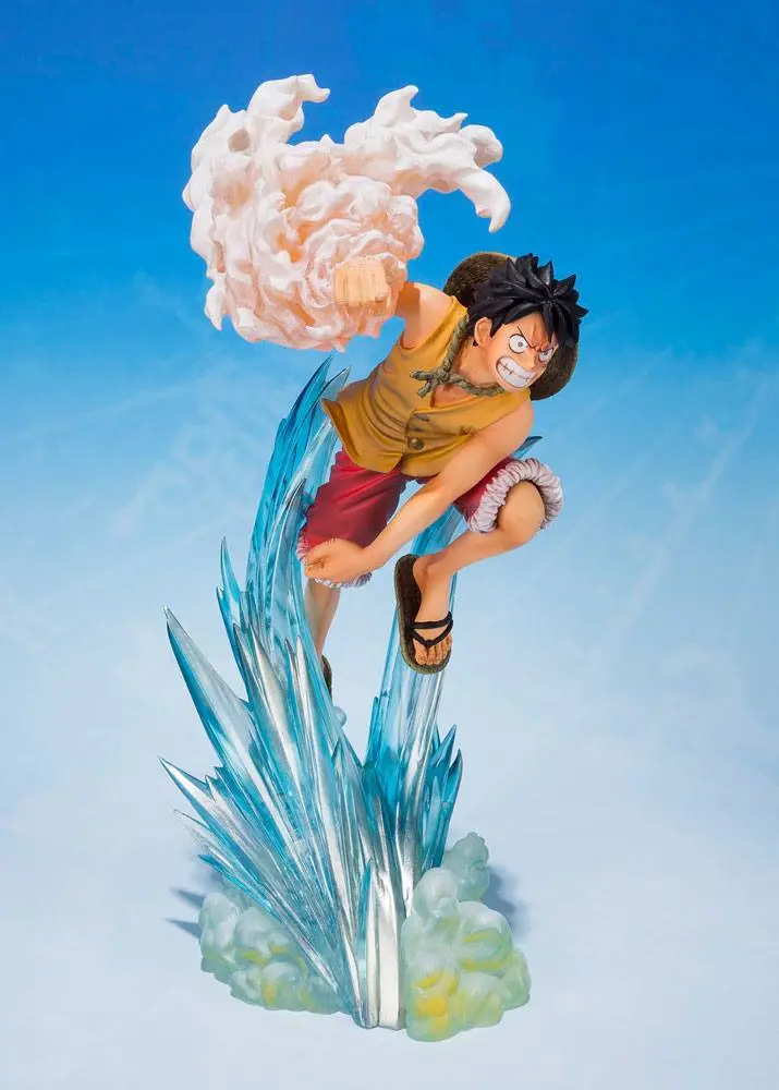 One Piece FiguartsZERO PVC Statue Monkey D. Ruffy Brother's Bond 19 cm Produktfoto