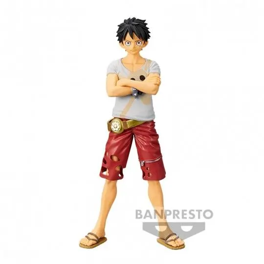 One Piece Film Red vol.6 The Grandline Men Luffy Figur 16cm Produktfoto