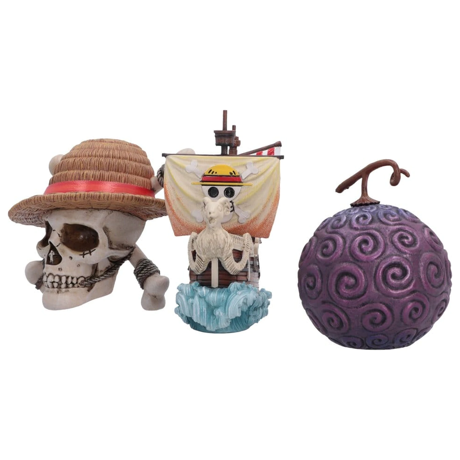 One Piece Figuren Set Erste Reise 10 cm Produktfoto