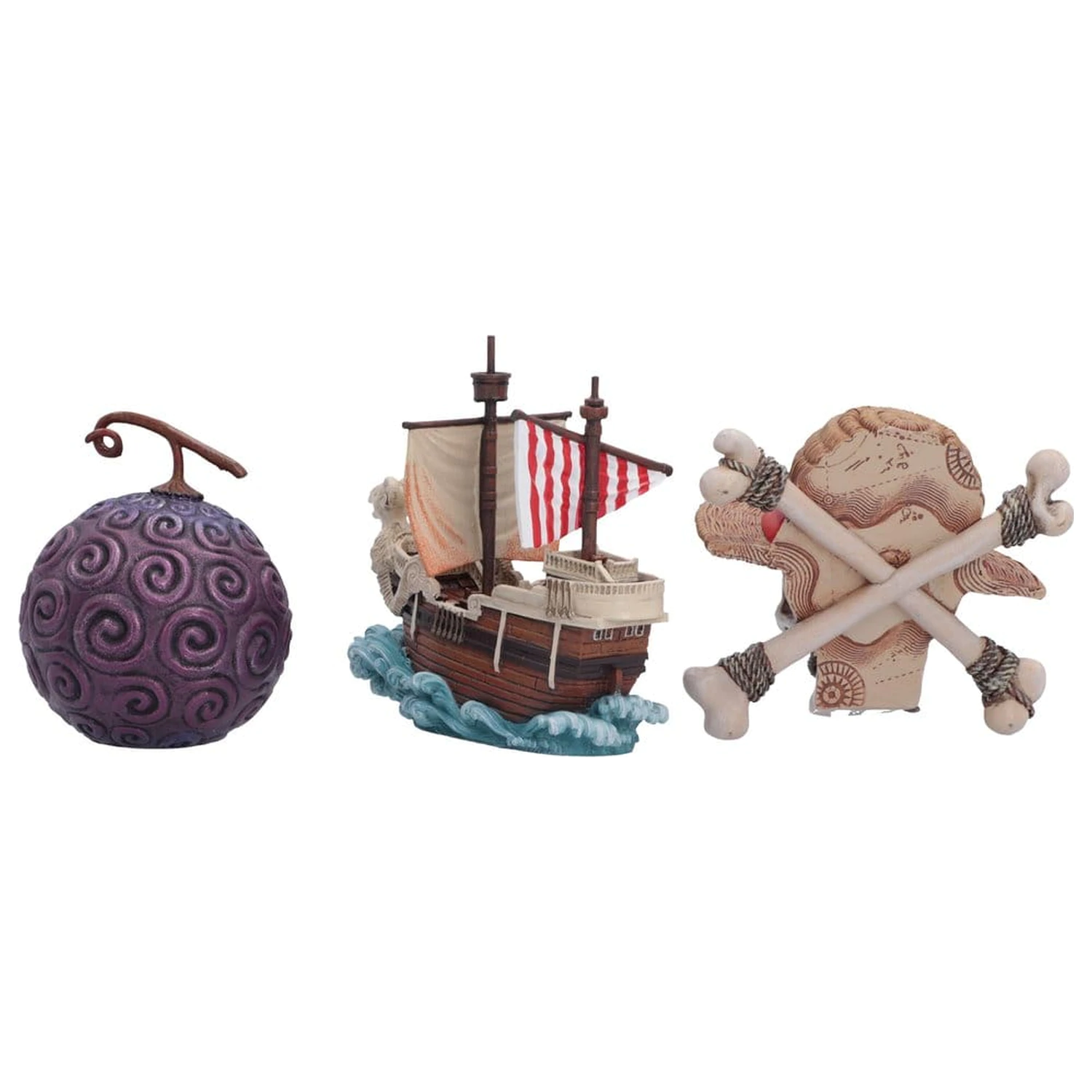 One Piece Figuren Set Erste Reise 10 cm Produktfoto