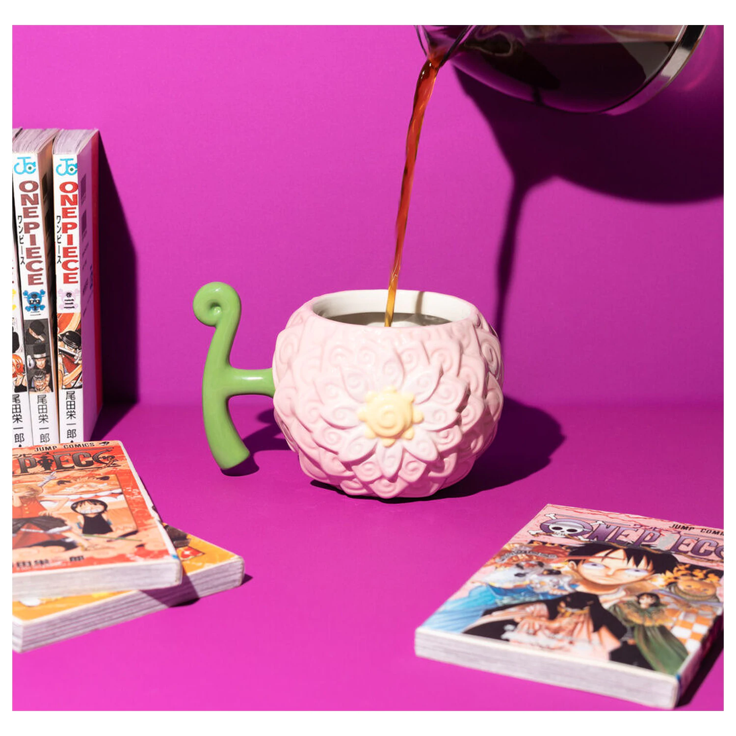 One Piece Flower-Flower Fruit 3D Tasse Produktfoto