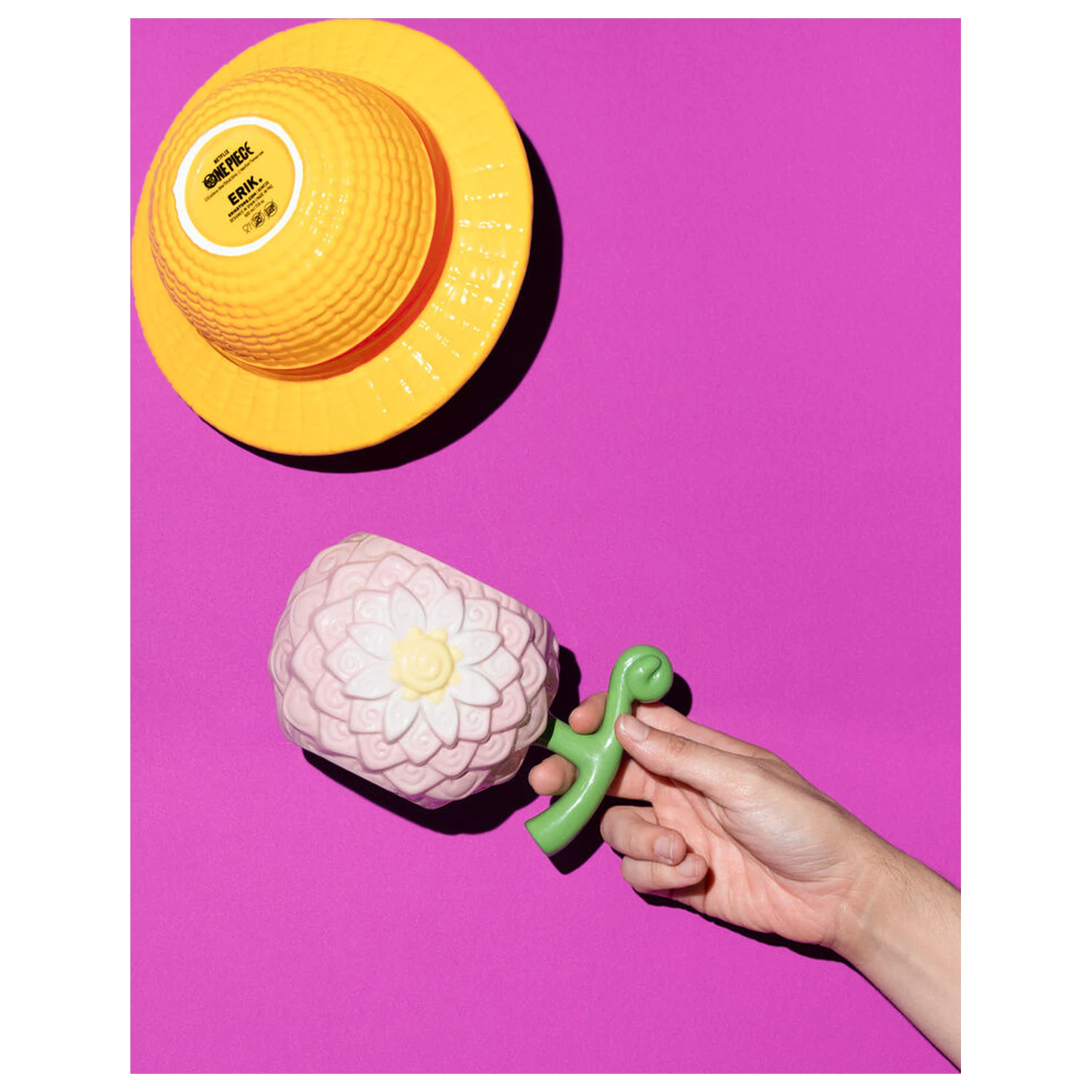 One Piece Flower-Flower Fruit 3D Tasse Produktfoto