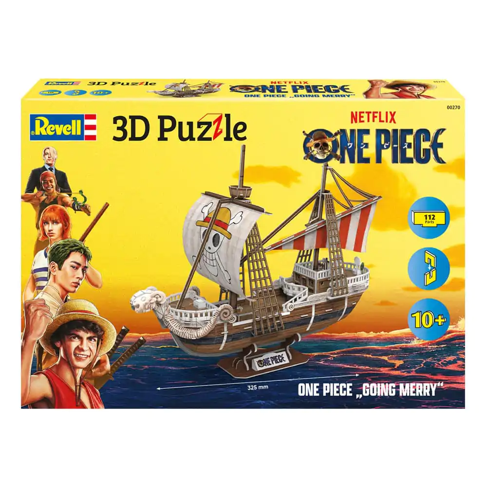 One Piece 3D Puzzle Flying Lamb / Going Merry 32 cm Produktfoto