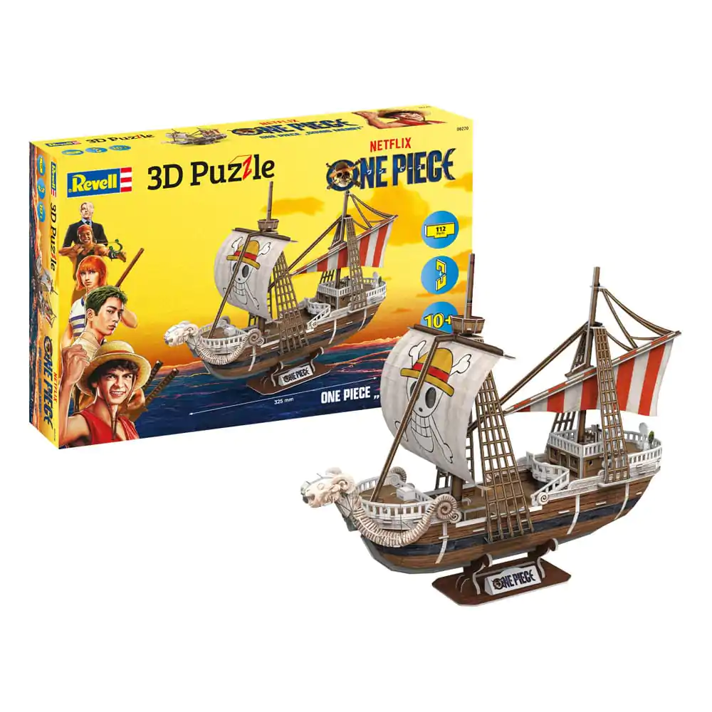 One Piece 3D Puzzle Flying Lamb / Going Merry 32 cm Produktfoto