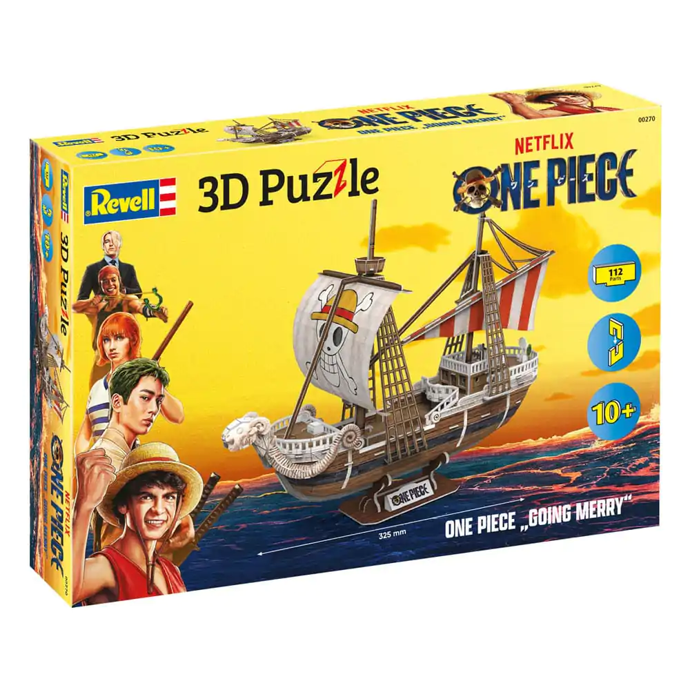 One Piece 3D Puzzle Flying Lamb / Going Merry 32 cm Produktfoto