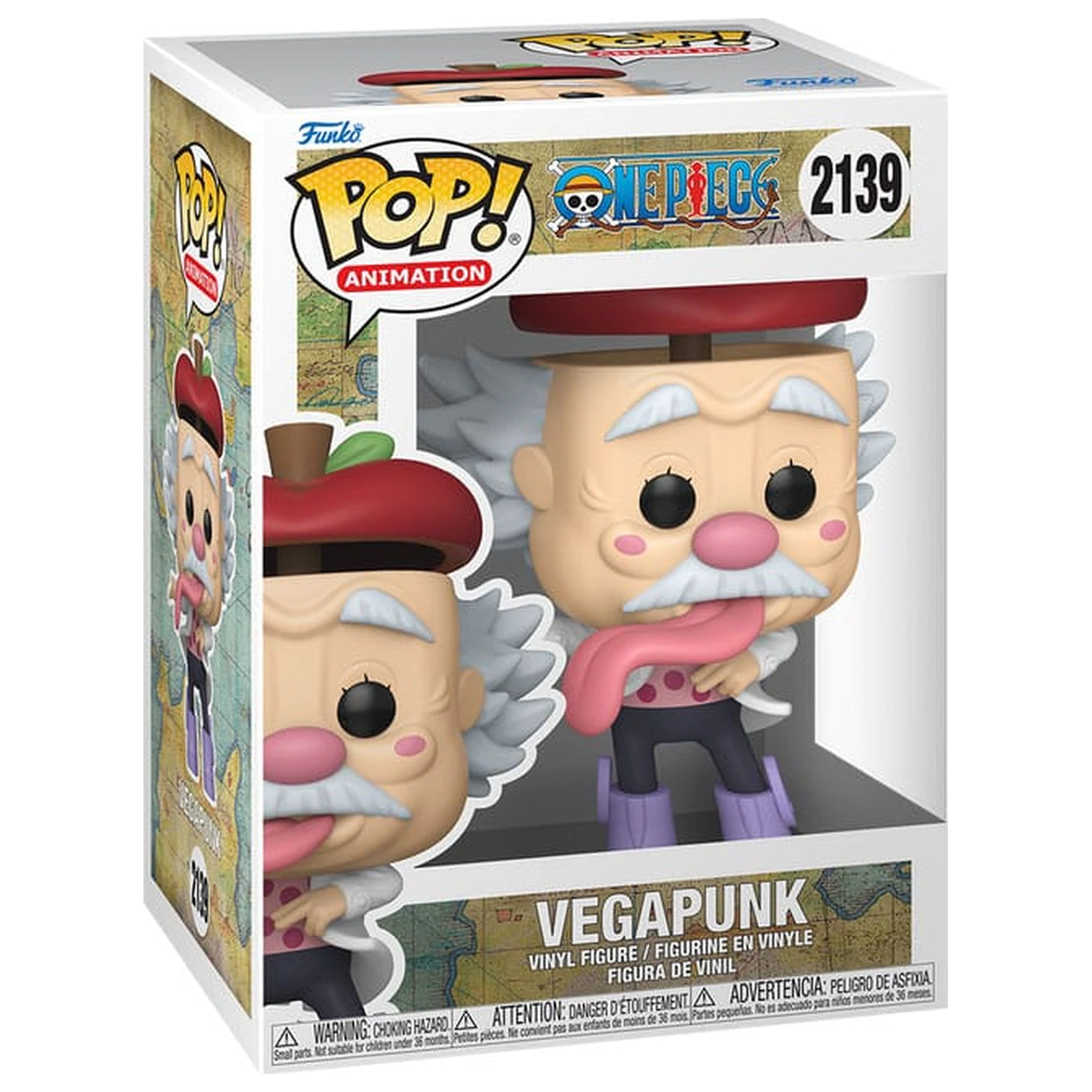 One Piece Funko POP! Animation Figur Dr Vegapunk 9 cm Produktfoto