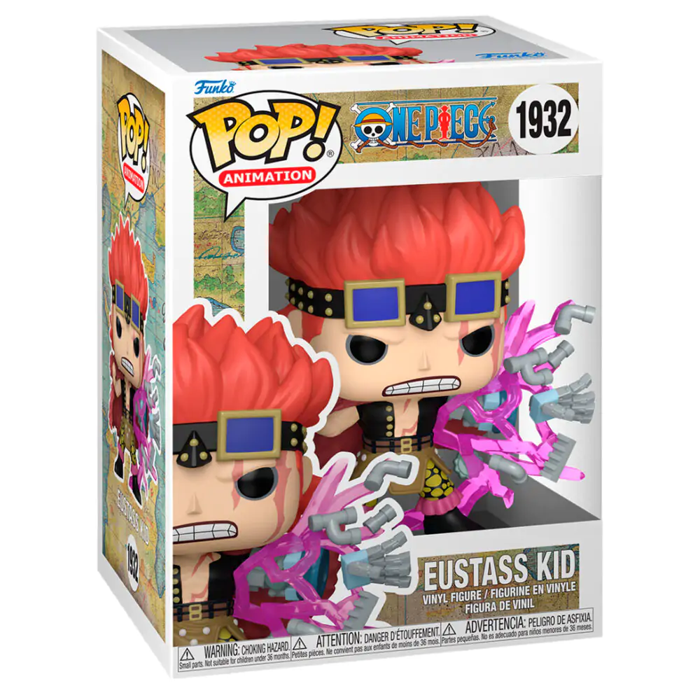 One Piece Funko POP! Animation Vinyl Figur Eustass Kid (Awakening) 9 cm Produktfoto