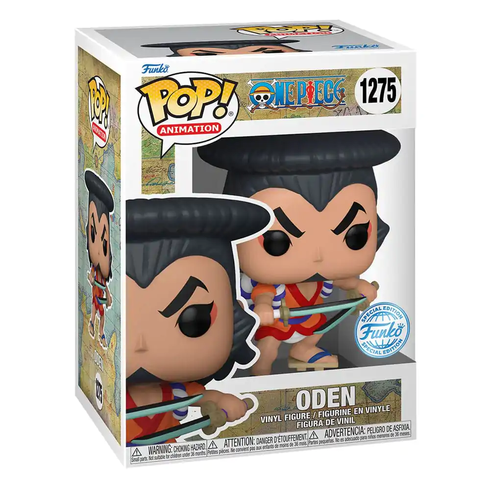 One Piece POP! Animation Vinyl Figuren Oden 9 cm Produktfoto