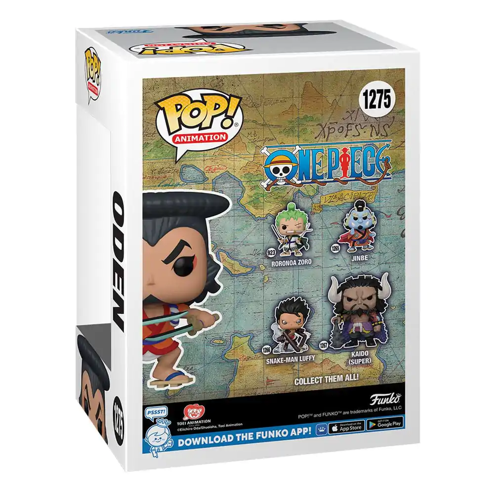 One Piece POP! Animation Vinyl Figuren Oden 9 cm Produktfoto