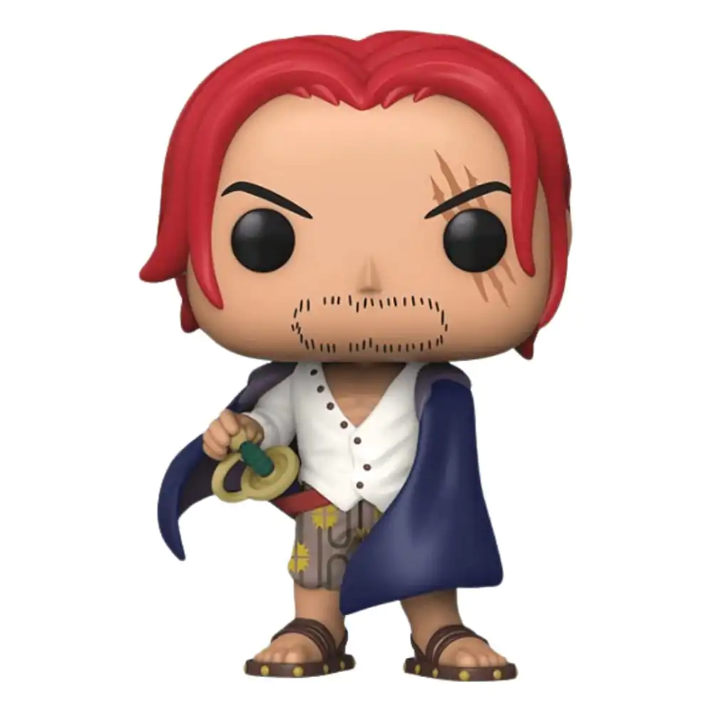 One Piece POP! Animation Vinyl Figur Shanks Exclusive 9 cm Produktfoto