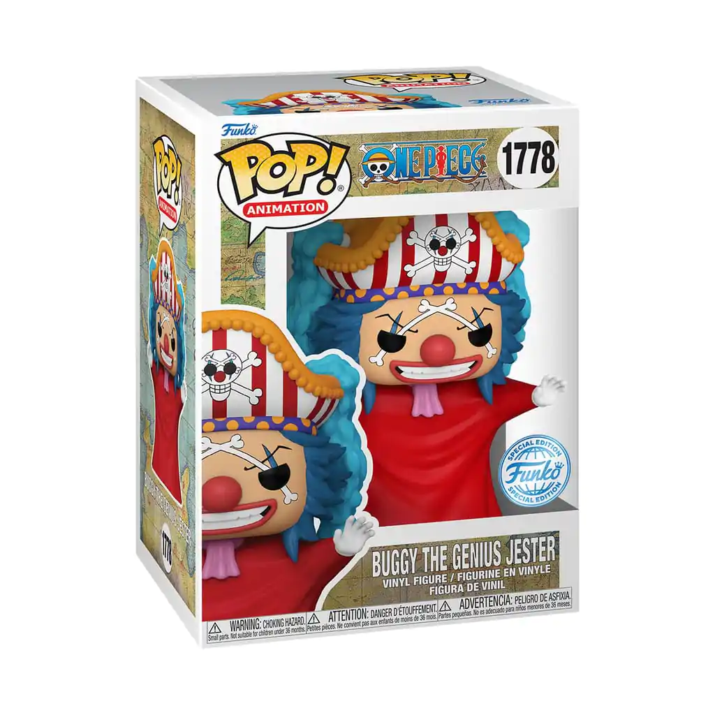 One Piece Funko POP! Movies Vinyl Figur Buggy(Post Time-Skip) Exclusive 9 cm termékfotó