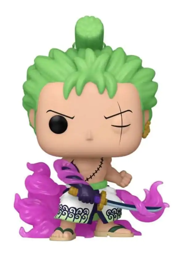 One Piece Funko POP! Movies Vinyl Figur Zoro w/ Enma (GW) Exclusive 9 cm termékfotó