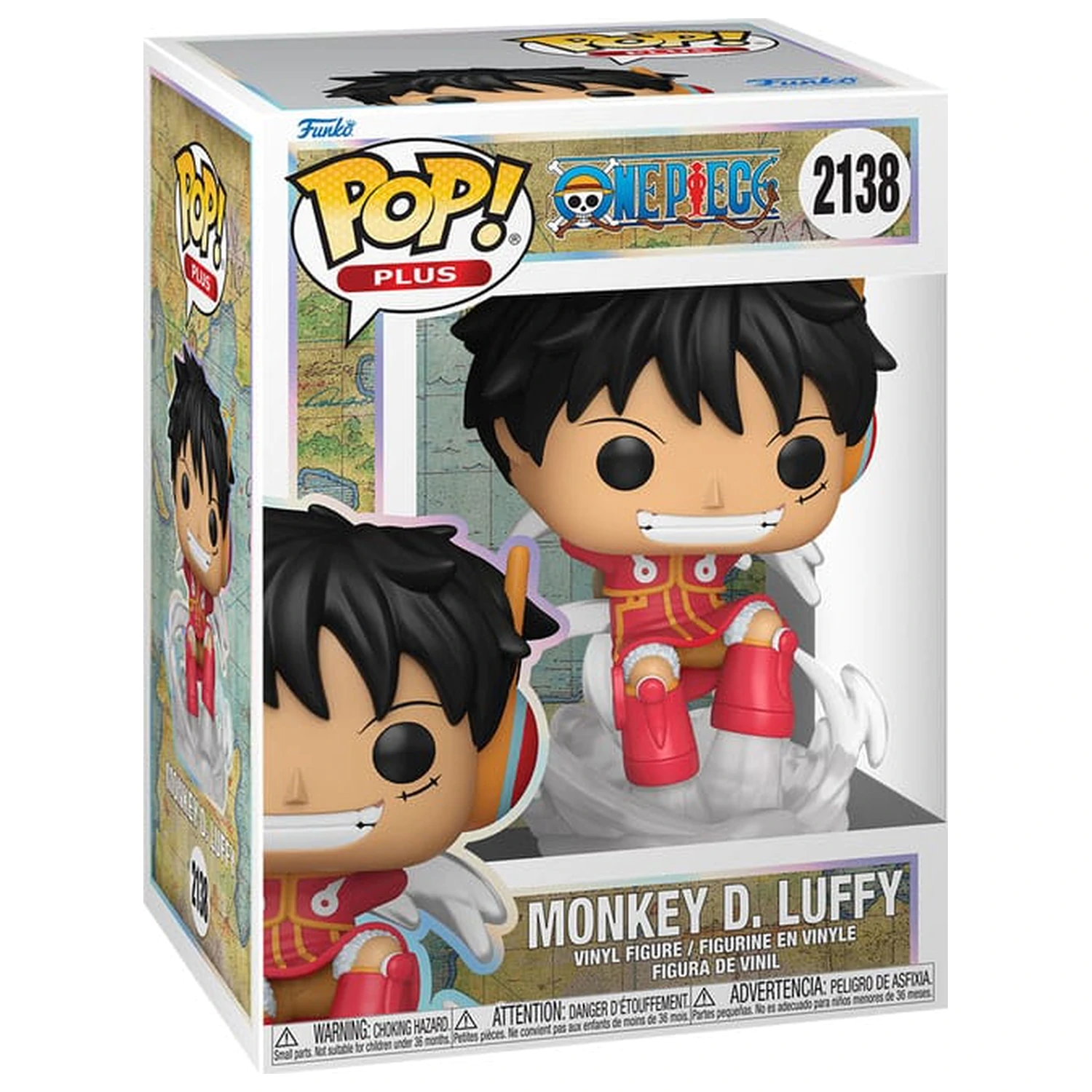 One Piece Funko POP! Plus Animation Figur Luffy (Egg) 9 cm Produktfoto