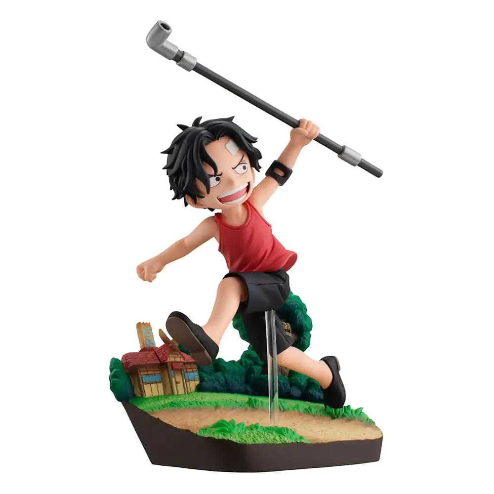 One Piece G.E.M. Serie PVC Statue Portgas D. Ace Run! Run! Run! 13 cm Produktfoto