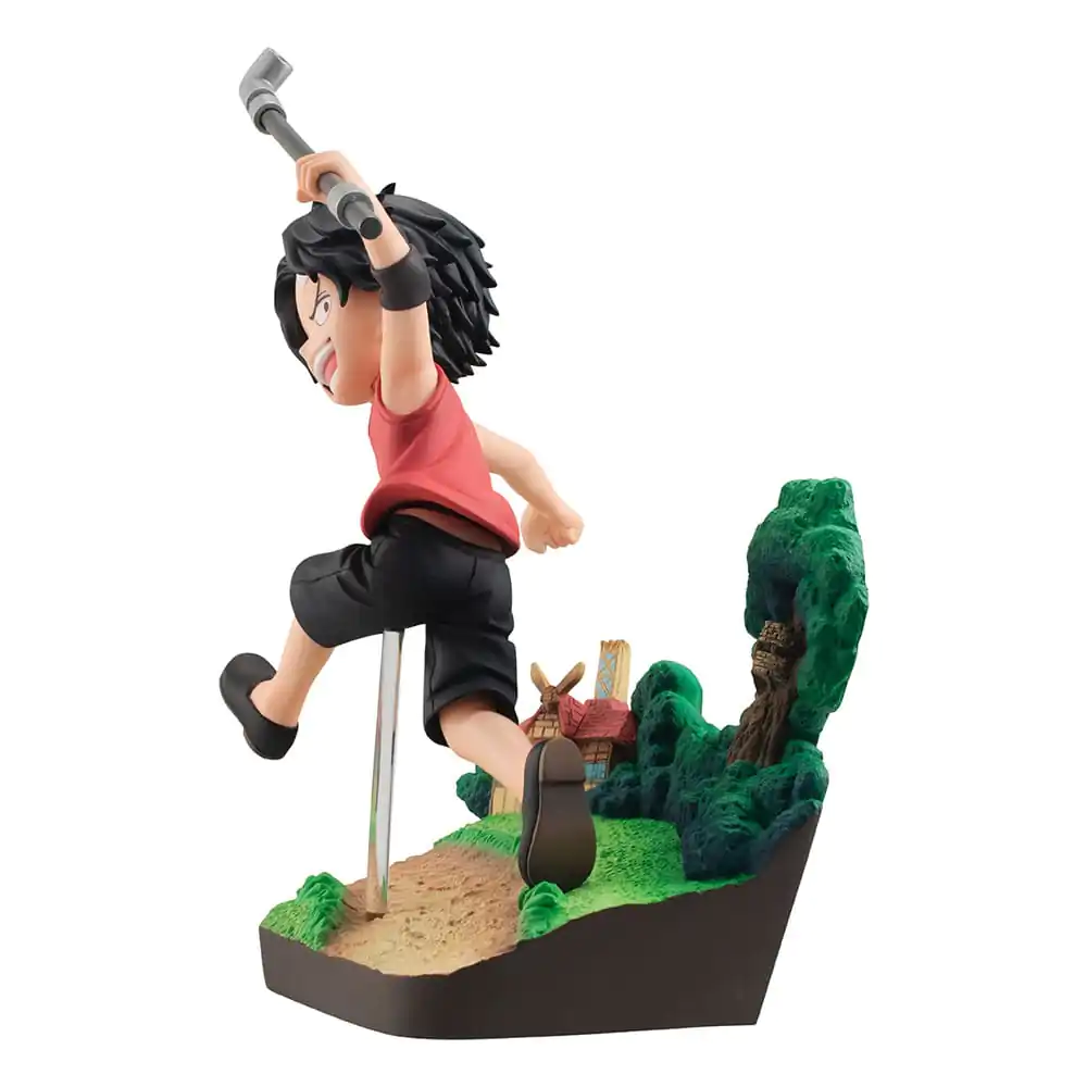 One Piece G.E.M. Serie PVC Statue Portgas D. Ace Run! Run! Run! 13 cm Produktfoto