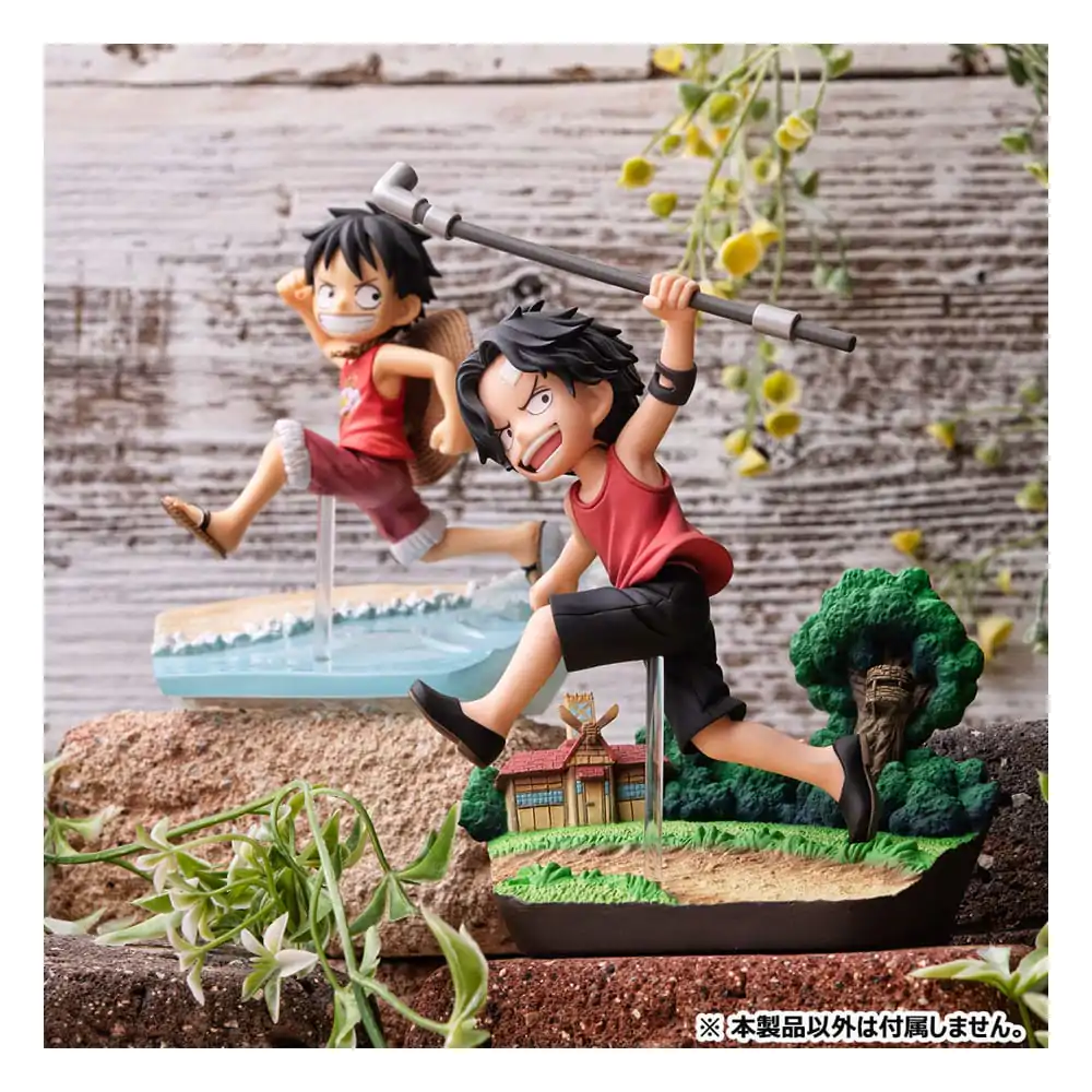 One Piece G.E.M. Serie PVC Statue Portgas D. Ace Run! Run! Run! 13 cm Produktfoto