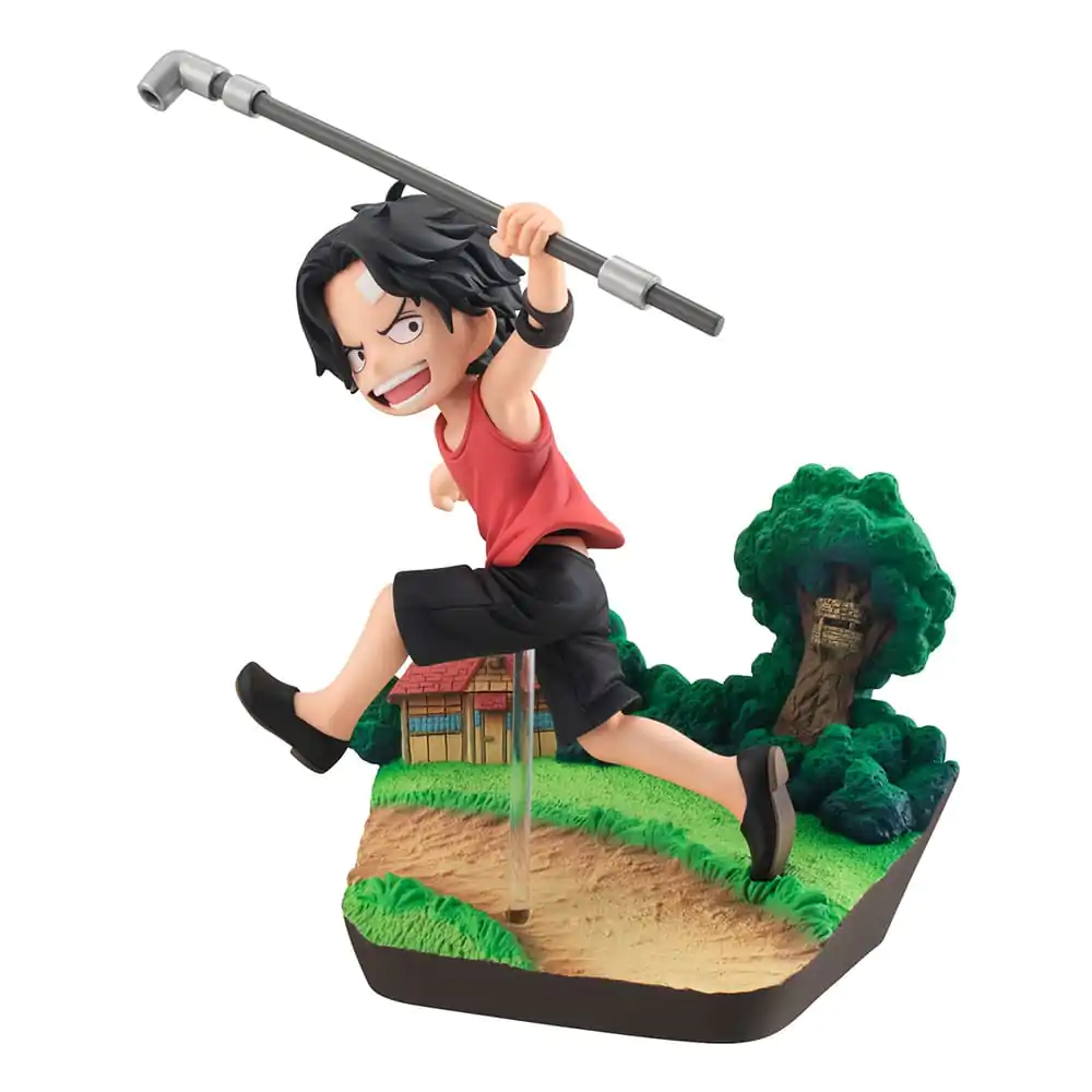 One Piece G.E.M. Serie PVC Statue Portgas D. Ace Run! Run! Run! 13 cm Produktfoto