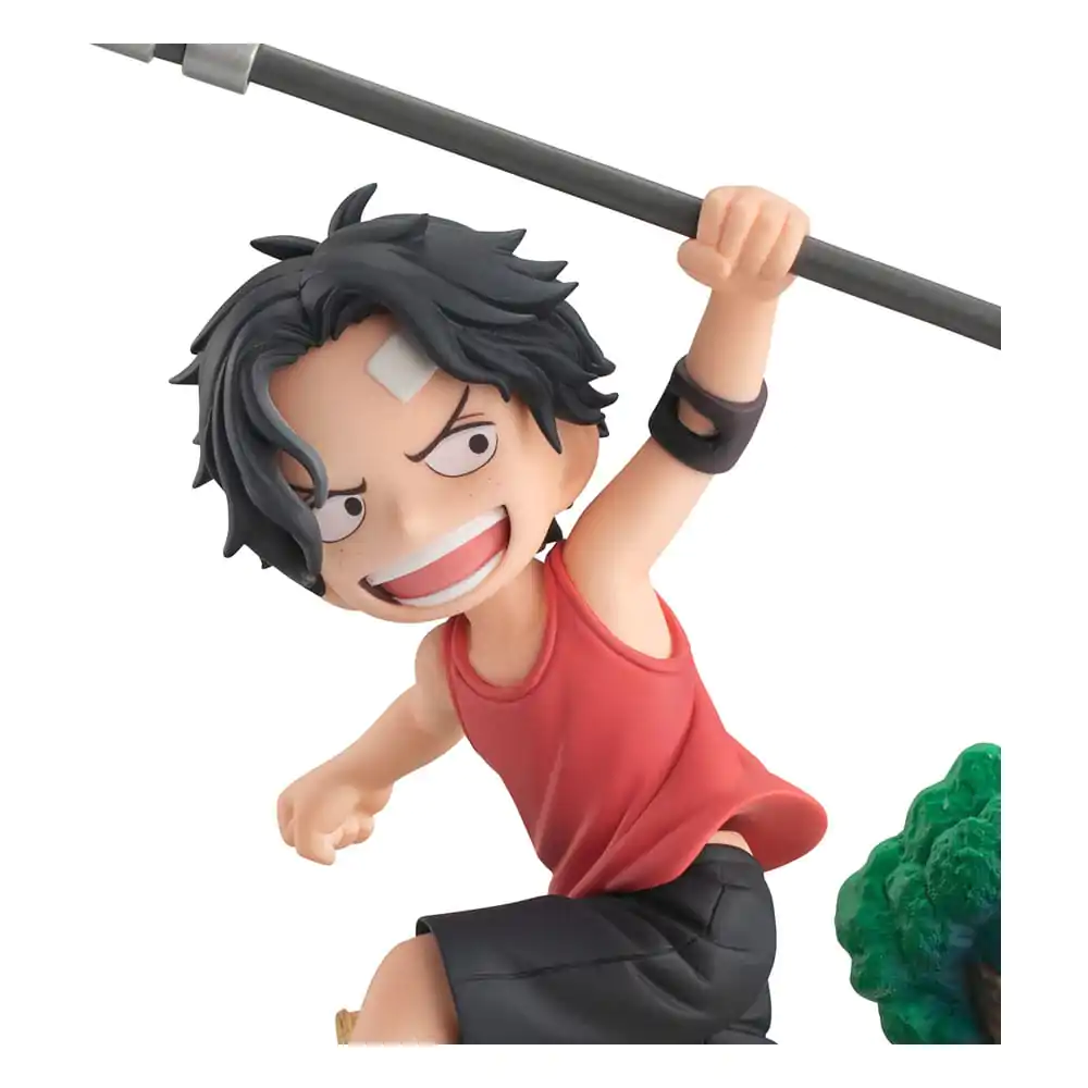One Piece G.E.M. Serie PVC Statue Portgas D. Ace Run! Run! Run! 13 cm Produktfoto