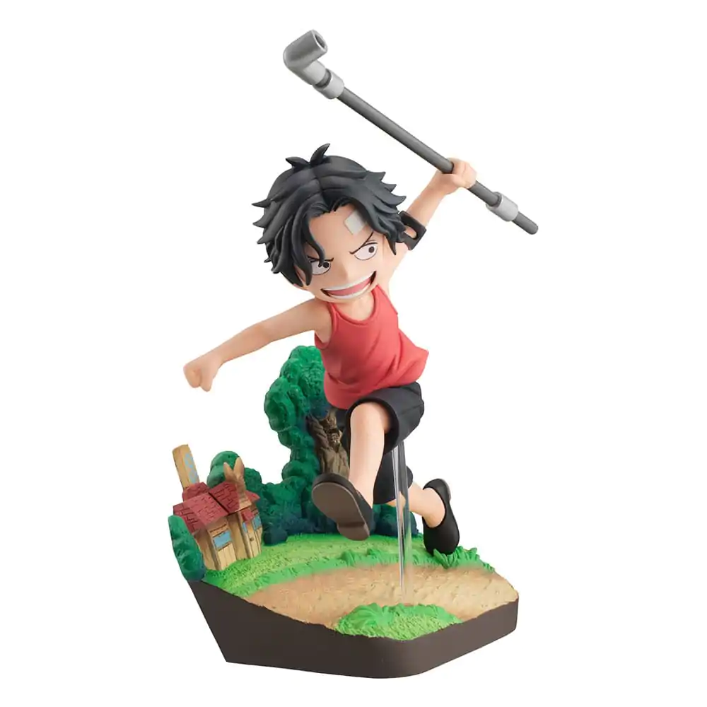 One Piece G.E.M. Serie PVC Statue Portgas D. Ace Run! Run! Run! 13 cm Produktfoto