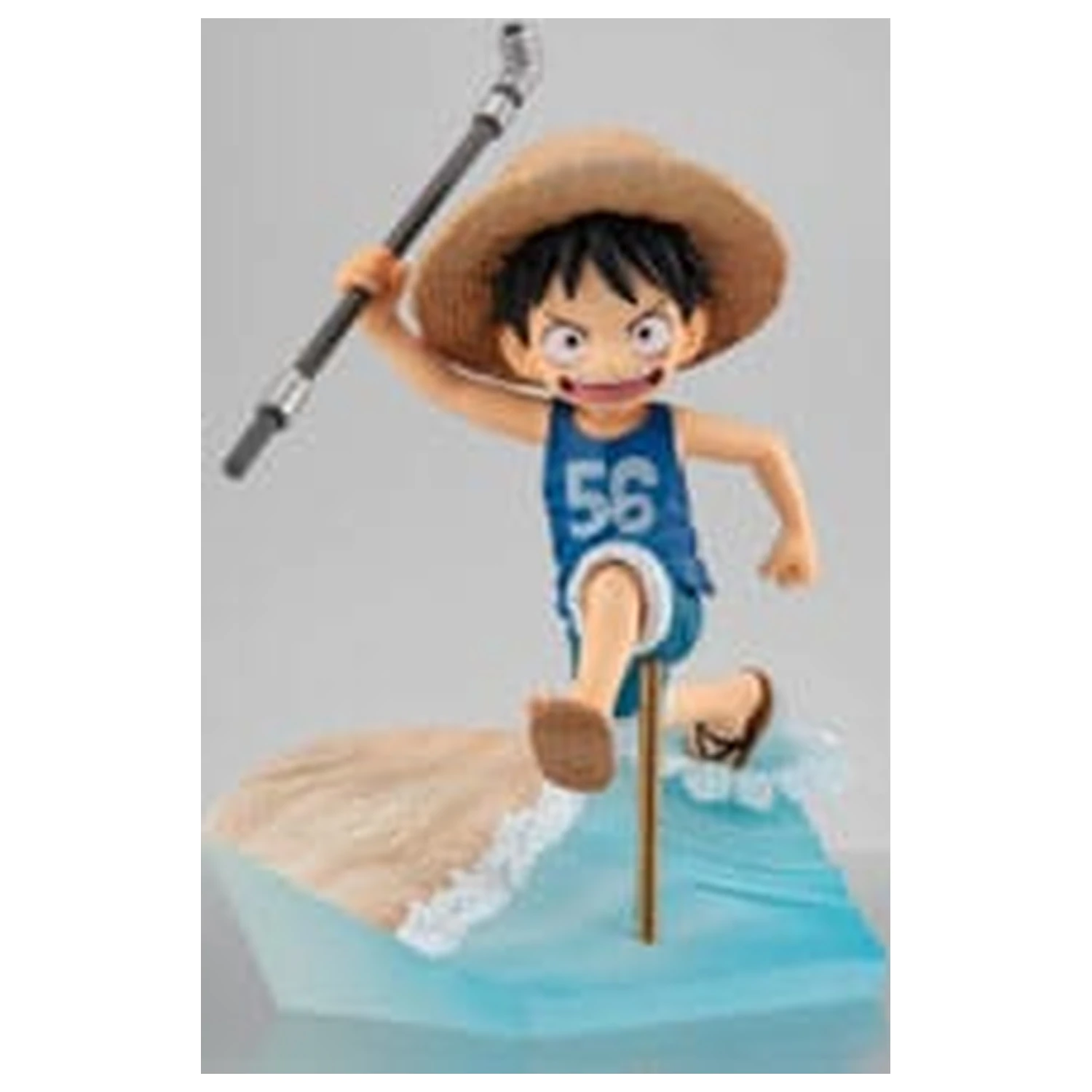 One Piece G.E.M. Series PVC Statue Monkey D. Luffy Run! Run! Run! 15th anniversary Ver. 12 cm Produktfoto