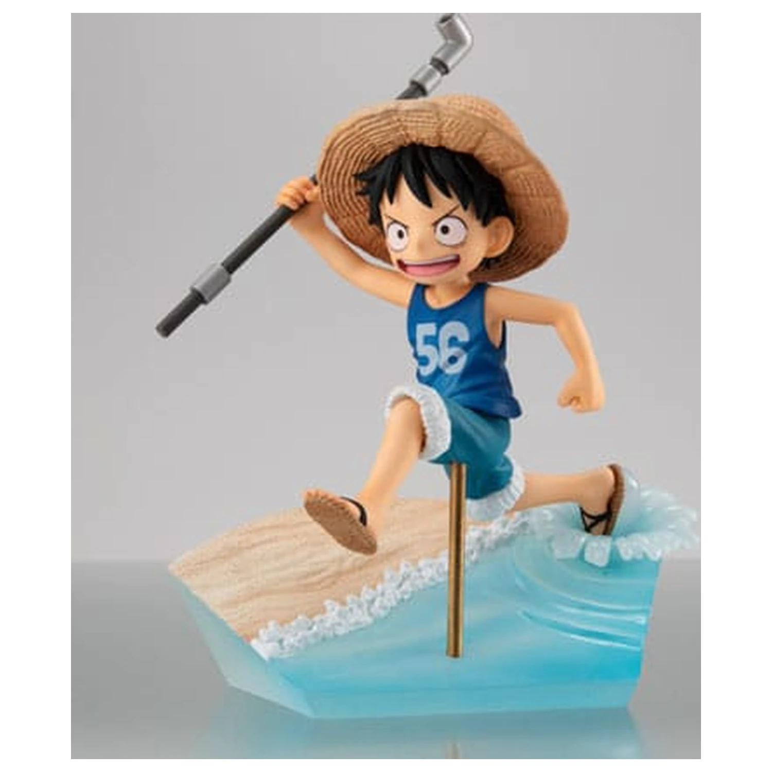 One Piece G.E.M. Series PVC Statue Monkey D. Luffy Run! Run! Run! 15th anniversary Ver. 12 cm Produktfoto