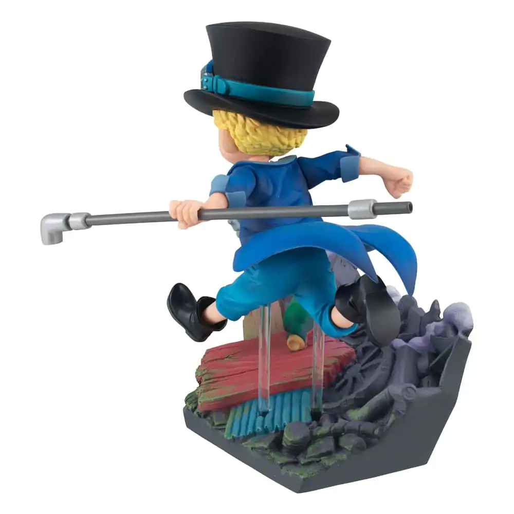 One Piece G.E.M. Serie PVC Statue Sabo Run! Run! Run! 13 cm termékfotó