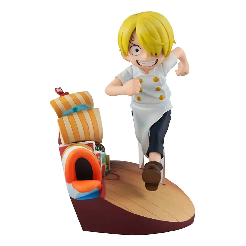 One Piece G.E.M. Serie PVC Statue Sanji Run! Run! Run! 11 cm termékfotó