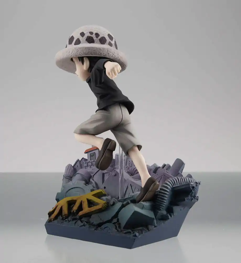 One Piece G.E.M. Serie PVC Statue Trafalgar Law Run! Run! Run! 13 cm Produktfoto