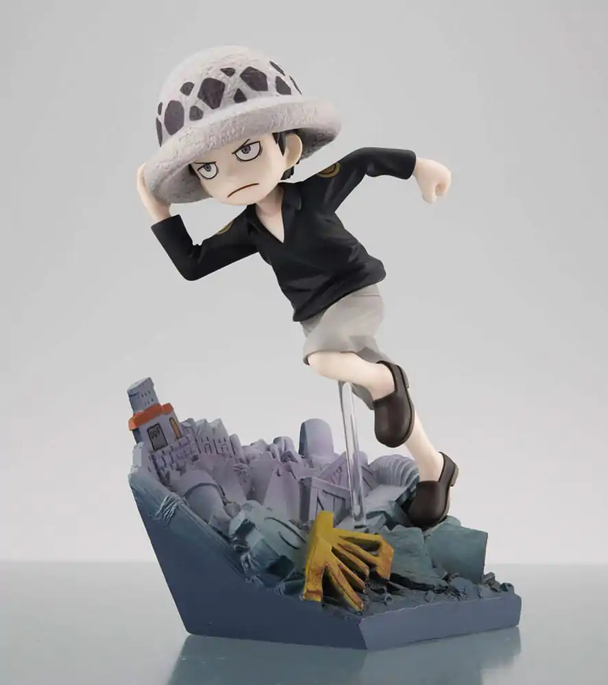 One Piece G.E.M. Serie PVC Statue Trafalgar Law Run! Run! Run! 13 cm Produktfoto