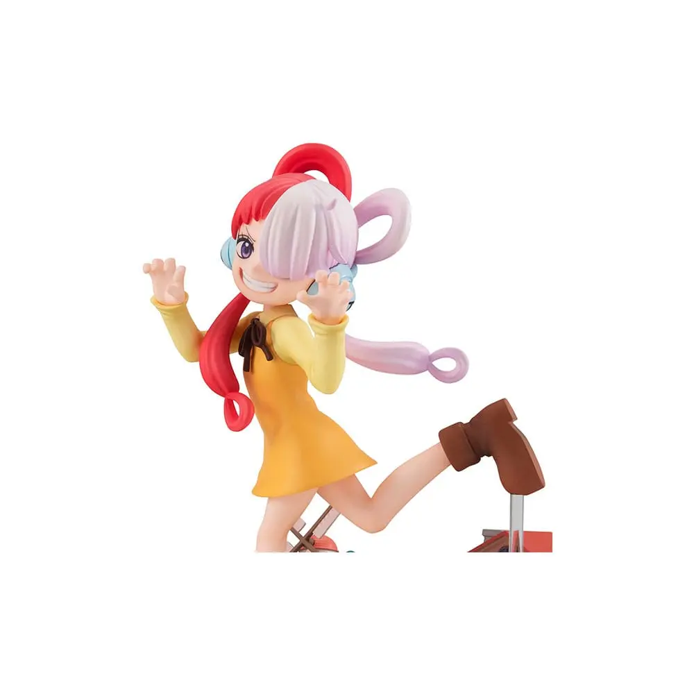 One Piece G.E.M. Serie PVC Statue Uta Run! Run! Run! 13 cm Produktfoto