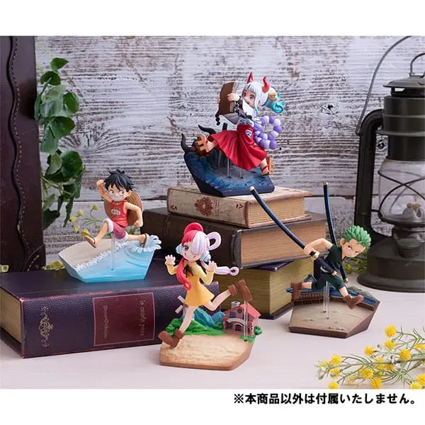 One Piece G.E.M. Serie PVC Statue Uta Run! Run! Run! 13 cm Produktfoto