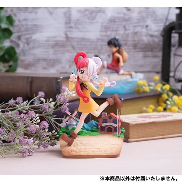 One Piece G.E.M. Serie PVC Statue Uta Run! Run! Run! 13 cm Produktfoto