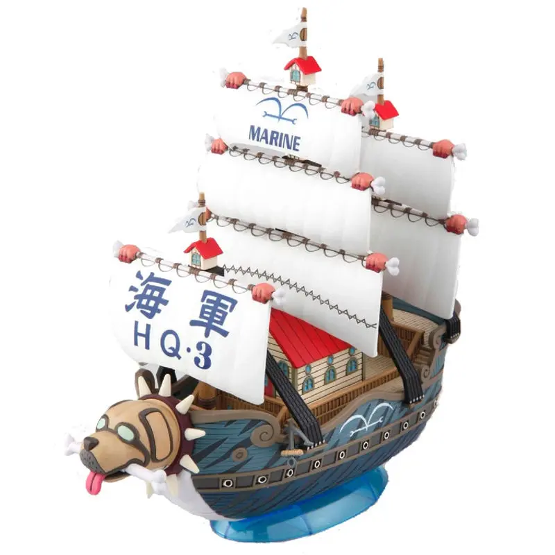 One Piece Garps Ship Modellbausatz Figur 15cm Produktfoto