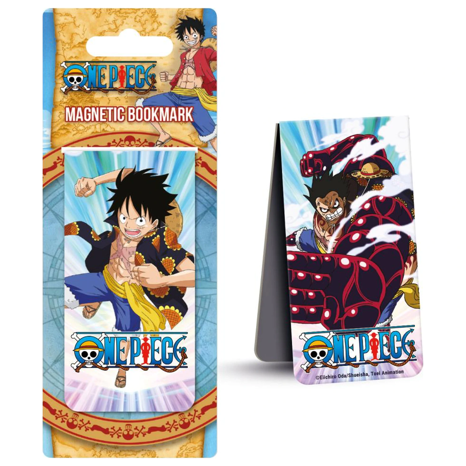 One Piece Gear 4 Transformation Magnetischer Buchzeichen Produktfoto