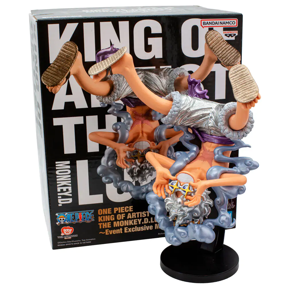 One Piece Gear 5 Monkey D Luffy Figur Exclusive Produktfoto