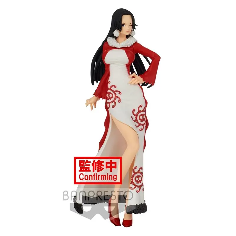 One Piece Glitter &amp; Glamours PVC Statue Boa Hancock Winter Style Ver. A 25 cm Produktfoto