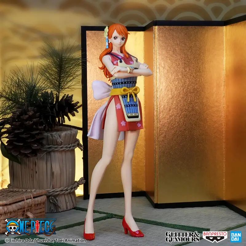 One Piece Glitter &amp; Glamours PVC Statue Nami Wanokuni Style II Ver. A 25 cm Produktfoto