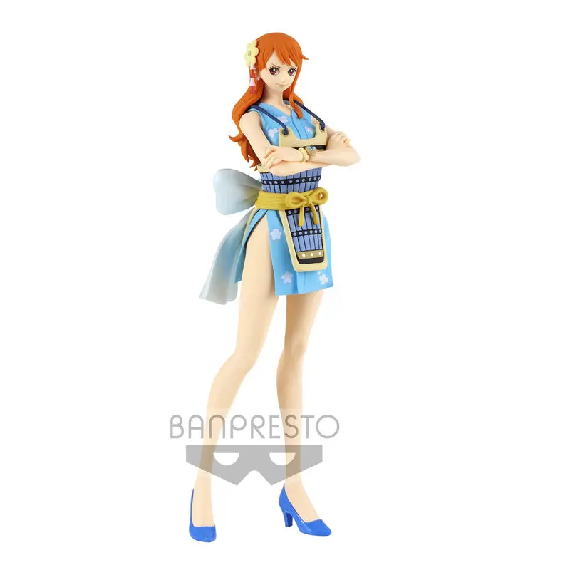 One Piece Glitter &amp; Glamours PVC Statue Nami Wanokuni Style II Ver. B 25 cm Produktfoto