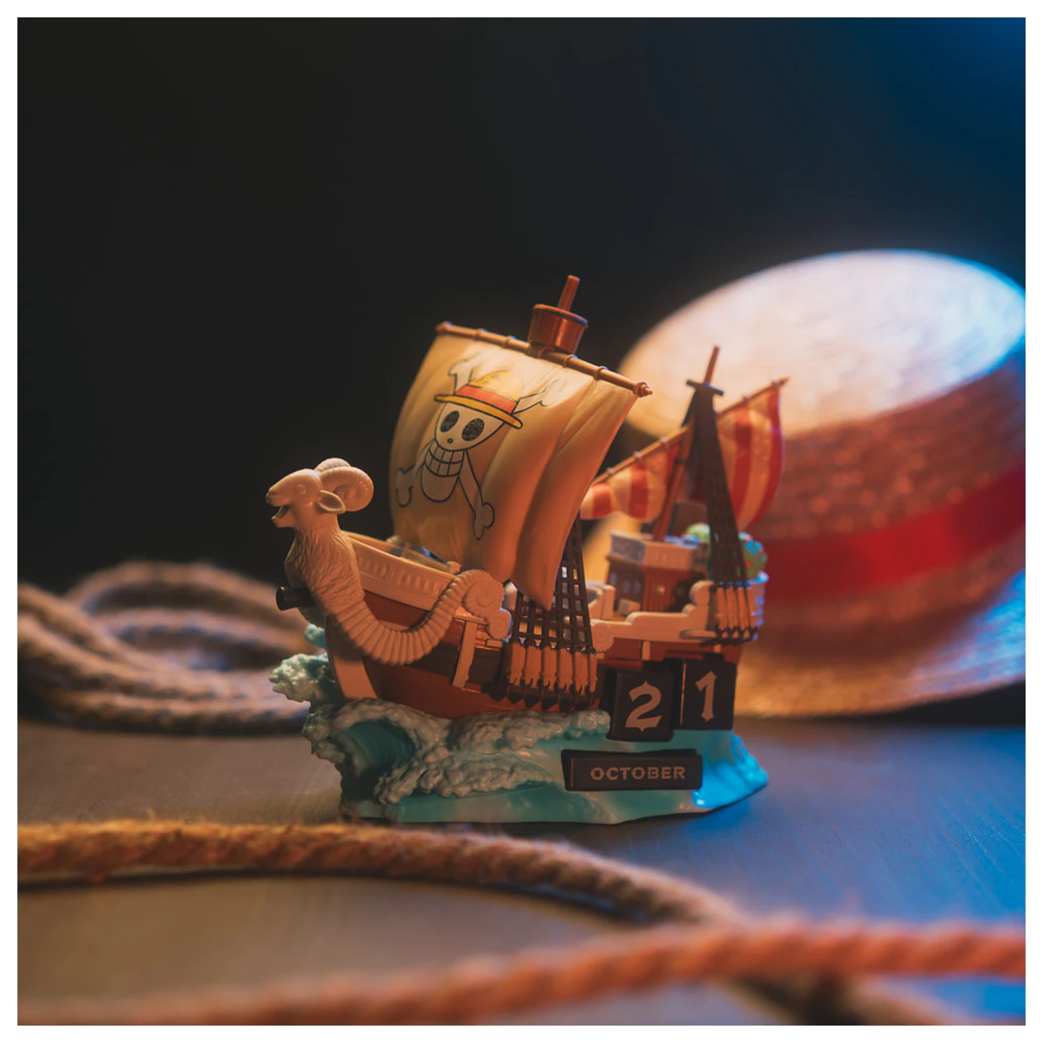One Piece Going Merry 3D Dauerkalender Produktfoto