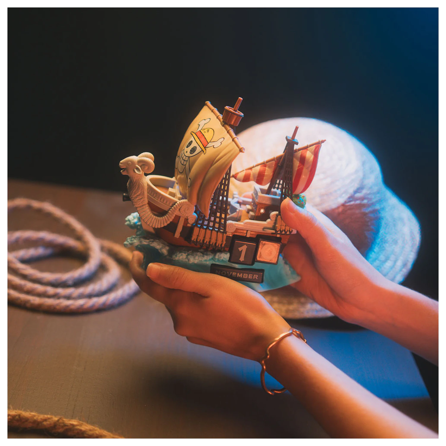 One Piece Going Merry 3D Dauerkalender Produktfoto