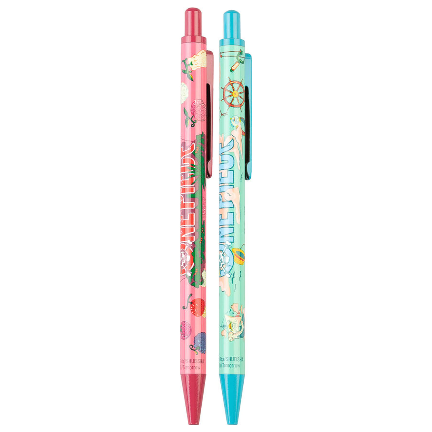 One Piece Going Merry Bleistift, Kugelschreiber und Acryl-Ständer Set Produktfoto