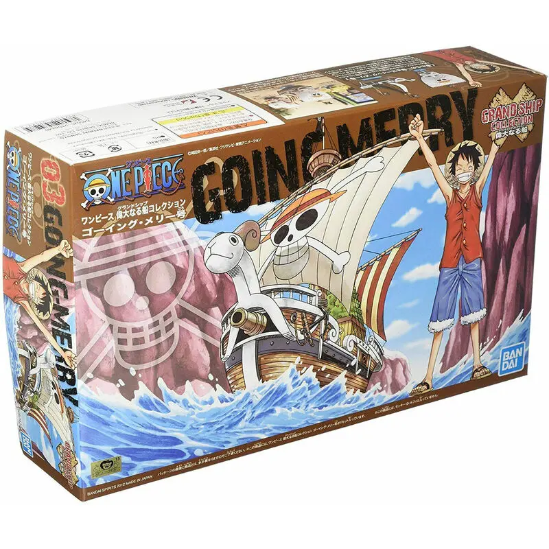 One Piece Grand Ship Collection Going Merry Modellbausatz 15cm Produktfoto