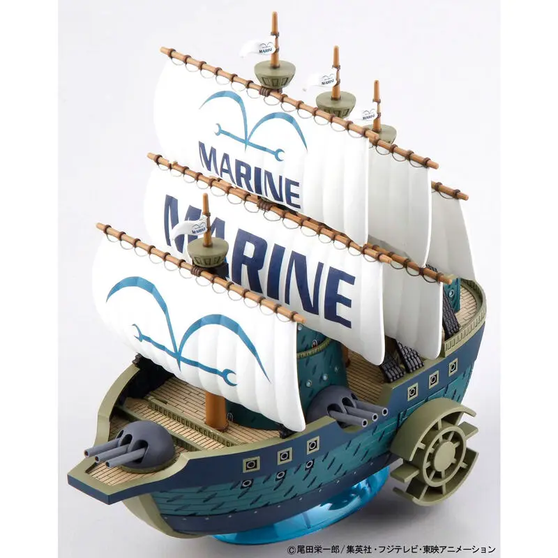 One Piece Grand Ship Collection Marine Ship Modellbausatz Figur 15cm Produktfoto